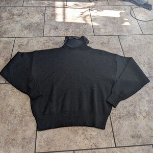 Obermeyer Vintage Women's Wool Ski Turtleneck Sweater